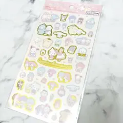 Sanrio サンリオキャラクターズ マロンクリーム キラキラ 箔押し シール