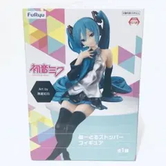 初音ミク ぬーどるストッパー フィギュア 黒星紅白