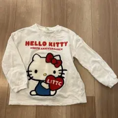 ハローキティ 50周年記念 長袖カットソー110