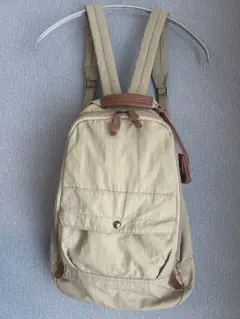 美品✨toleur トーラ ベージュ ナイロン バックパック 軽量 リュックのサムネイル