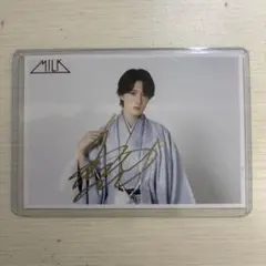 M!LK 山中柔太朗 20歳生誕祭 直筆サイン入り生写真