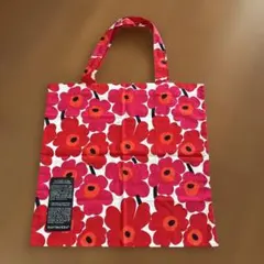 新品　marimekko マリメッコ トートバッグ　レッド　ウニッコ　赤のサムネイル