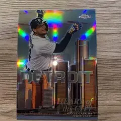 topps chrome ミゲル　カブレラ　人気インサート　レア