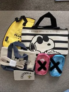 PEANUTS スヌーピー ランチバッグ セット