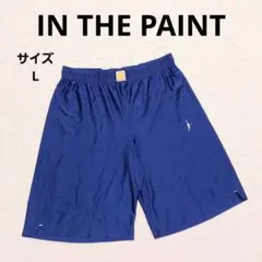 インザペイント バスケットボールパンツ L ブルー カジュアル スポーツのサムネイル
