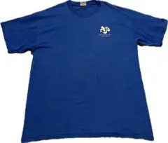 ギルダン（GILDAN） Tシャツ 半袖 古着 Lサイズ 青