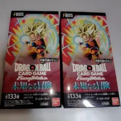 未開封テープ付き ドラゴンボール未知なる冒険 2BOX - メルカリ