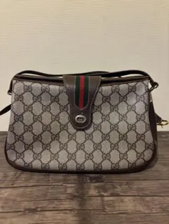 極美品☆　グッチ　メッセンジャーバッグ　シマGG　シェリー　ショルダーバッグ GUCCI グッチ シェリーライン メッセンジャーバッグ ショルダーバッグ