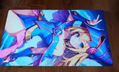 プレイマット　美少女イラスト　ブラックマジシャンガール