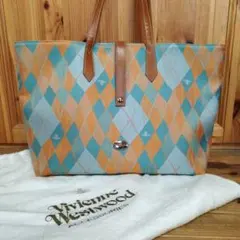 ヴィヴィアン・ウエストウッド　トート バッグ　アーガイル　新品 未使用　タグ付き