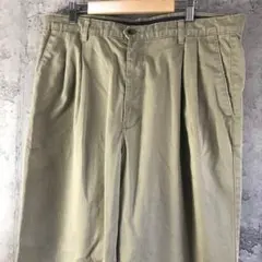 Y139古着　パンツ　カーキ　90s Y2K