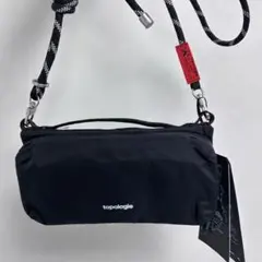 【新品未使用】Topologie ボトルサコッシュ ブラック ストラップ付