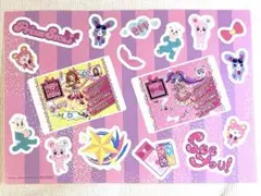 映画 アイカツ！×プリパラ 出会いのキセキ！入場者特典 オリジナルキラキラシール