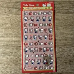 【国内正規品】 　ボンボンドロップシール　ミニ　サンリオ　ハローキティ　レッド