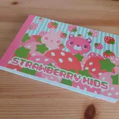 平成レトロ ストロベリーキッズ メモ帳