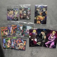 ジョジョ　ウエハース　シール　カード　15点セット