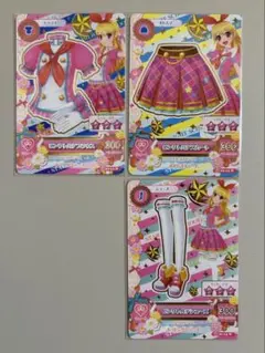 星宮いちご アイカツカード ピンクトルテコーデ