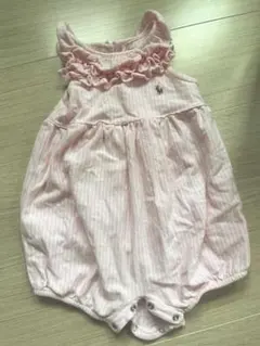 Ralph Lauren ピンクロンパース 12M おまけトップス付き