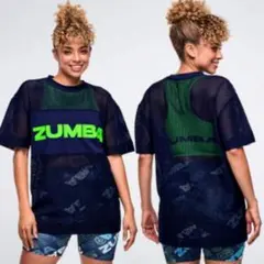 ★超希少★新品★即日発送★ZUMBA®️メッシュトップスSサイズのサムネイル