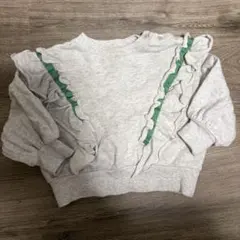 マーキーズ　フリル　スウェット　トレーナー　80