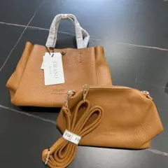 12★大幅値下げ★定価12100 FIRANO ブラウン トートバッグ