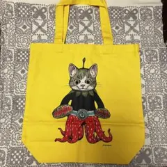ヒグチユウコ　植物展　限定トートバッグ　ギュスターヴ　イエローのサムネイル