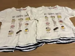 SHOO-LA-RUE スイーツプリント Tシャツ 110のサムネイル