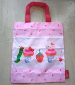 ガチャガチャ はらぺこあおむし×ハローキティ トートバッグ