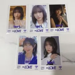 イコラブ 野口衣織 ミニフォトカード vol.2 3種 祝祭 シトロン ズッ友