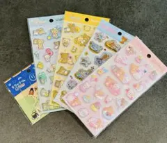 【正規品】最終価格！リラックマ ふにふに　シール　おはじきシール　ぷっくりシール