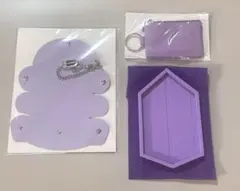 BTS ファンクラブ 継続特典 リップケース ポーチ トレイ3点セット 未使用