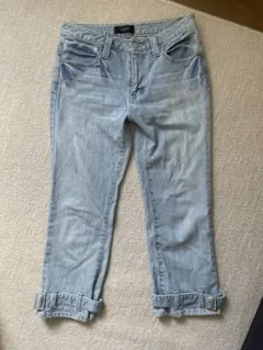 oririn ライトブルーデニム ハートポケット