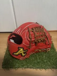 硬式用 日本製 ジュテルレザー CAWS カウズ 内野手 リアルフォーム型付