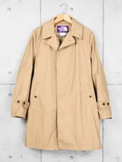 BEAMS別注 THE NORTH FACE ステンカラーコート ベージュ L