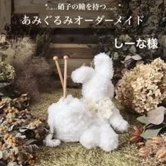 【しーな様専用】　あみぐるみ　オーダーメイド　ぬいぐるみ　アートドール