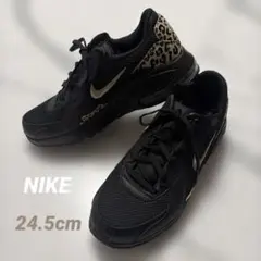 NIKE ナイキ AIRMAX エクシー GPX ブラック レオパード 24.5