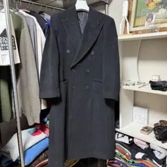 [着画あり‼️]Archive ロングコート ダークグレー ダブルブレスト