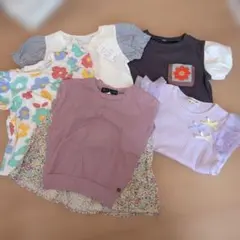 キッズ 半袖Tシャツセット 5点