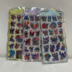 【3枚】スティッチオーロラシール