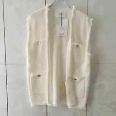 WCJ若槻千夏フリンジベスト完売商品 - メルカリ