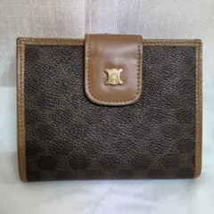 ✿CELINEセリーヌ マカダム トリオンフがま口財布美品✿のサムネイル