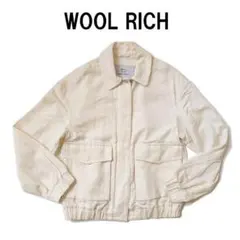WOOLRICH ウールリッチブルゾン 襟付き XS PLASTER WHITEのサムネイル