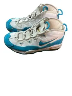 Nike ハイカットスニーカー ホワイト×ブルー28,5cmエア入り ストリート