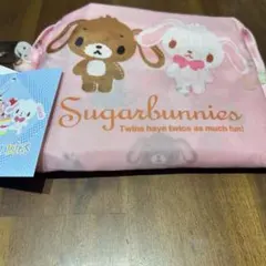 メルカリ便　新品未使用　ピンク　エコバッグ　シュガーバニーズ