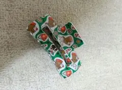 クリスマス ジンジャーブレッドマン ヘアクリップ