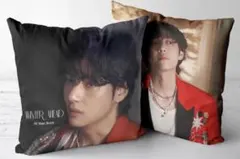 BTS ファブリッククッションカバー 45×45 テテ V - メルカリ