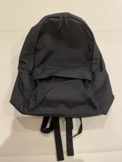 無印黒メンズリュック・バックパック