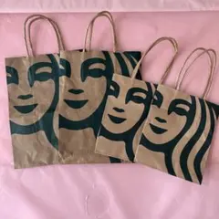 スターバックス ショッピングバッグ 4枚セット
