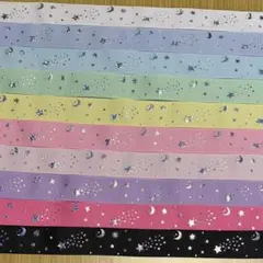 グログランリボン　まとめ売り⑦ (25mm.10種) 計20m