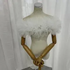 shellerシェリエ 3D flower ruffle tops - メルカリ